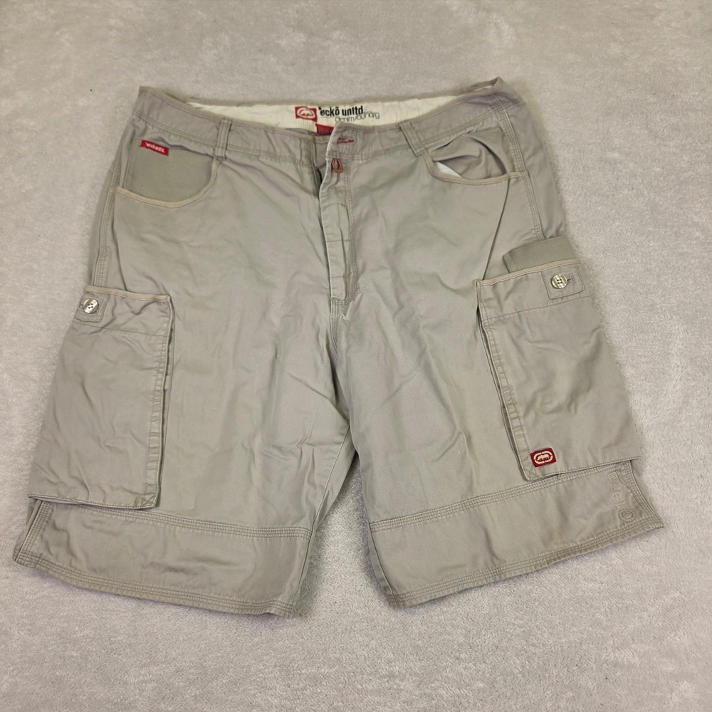 Carhartt Relaxed Fit Canvas Carpenter Work Shorts Tan Khaki Mens 34 Utility